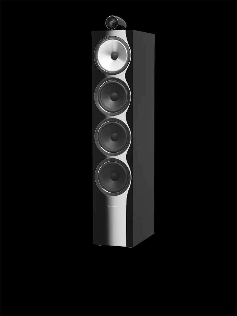 B&W 702 S2 in Hochglan-Schwarz