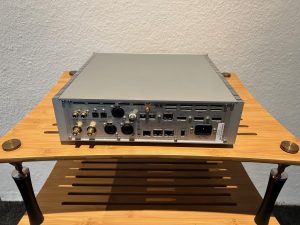 Rückansicht des Gerätes