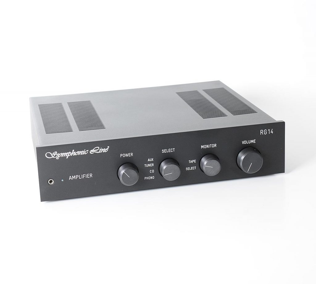 Symphonic Line RG 14 Vollverstärker mit weißem Hintergrund