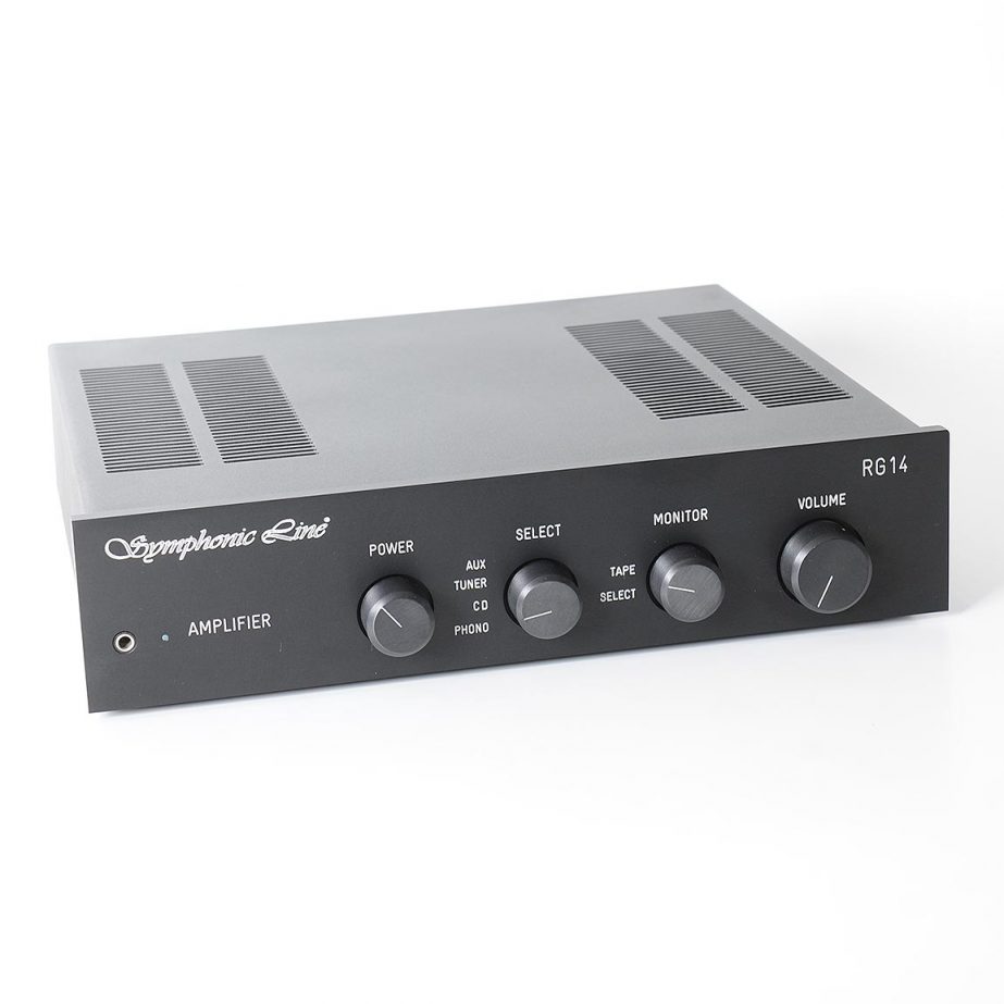 Symphonic Line RG 14 Vollverstärker mit weißem Hintergrund
