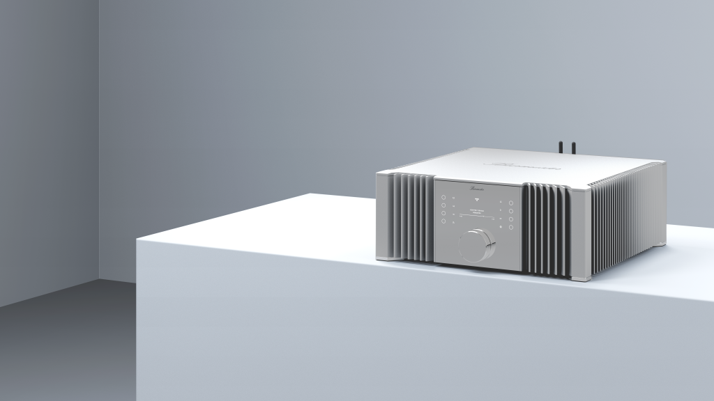 Totale eines Burmester 232 in Silber